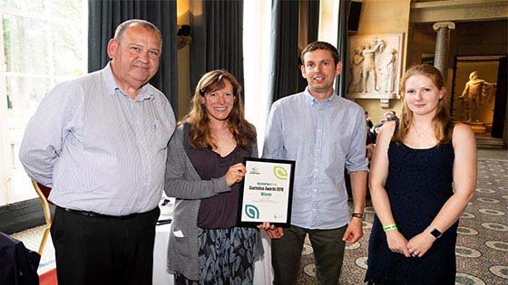 Grounds team receive horticulture award