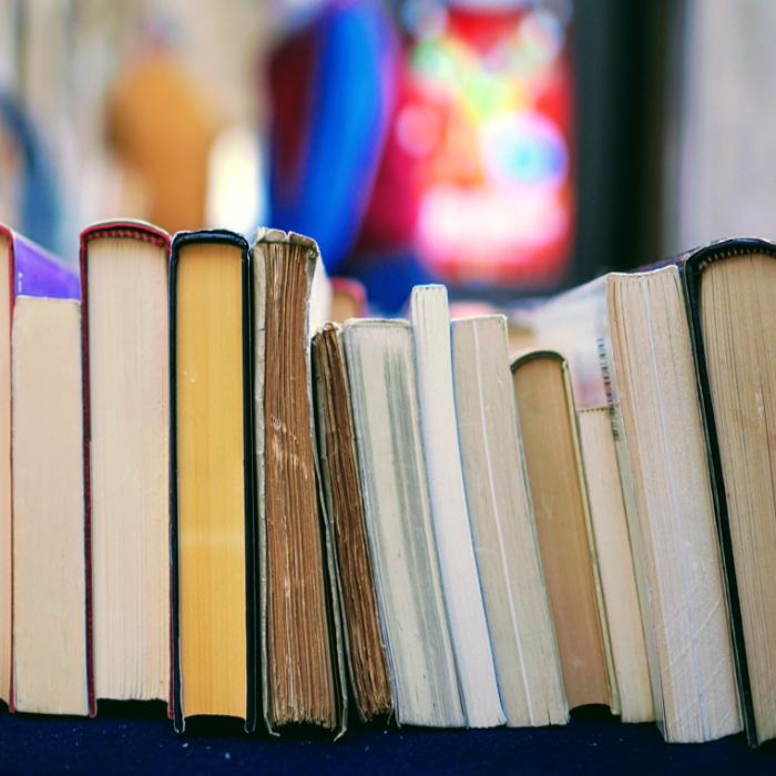 pile of books