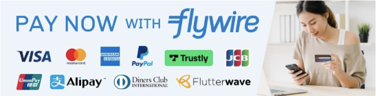 Pay now with flywire