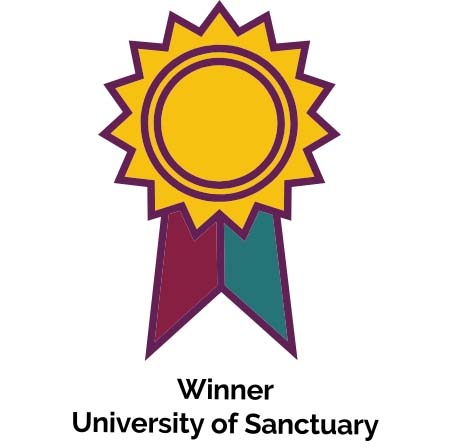  University of Sanctuary award rosette