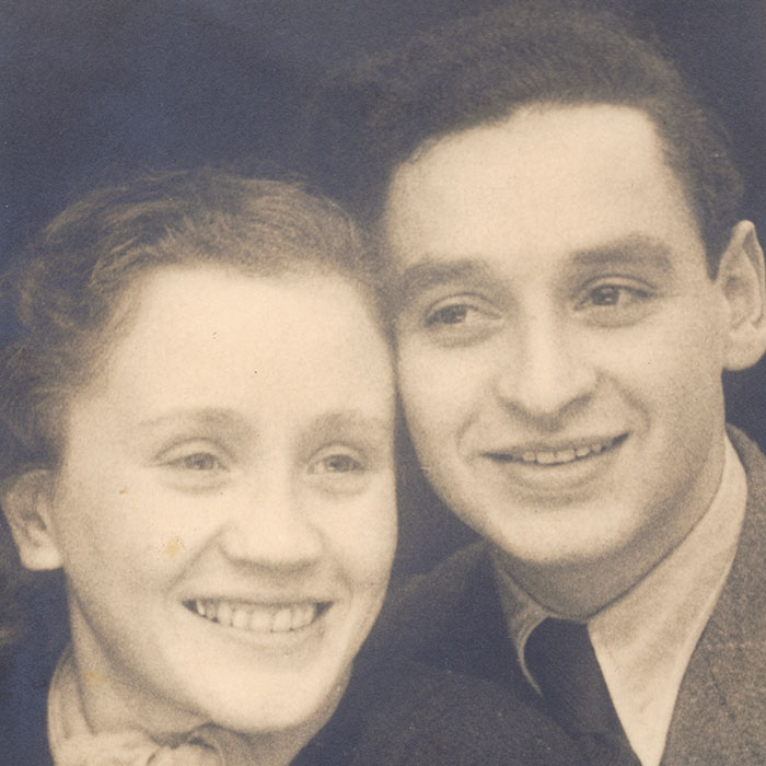 Jewish Winchester research image of German Jewish refugees Jack and Gretel Habel in 1939