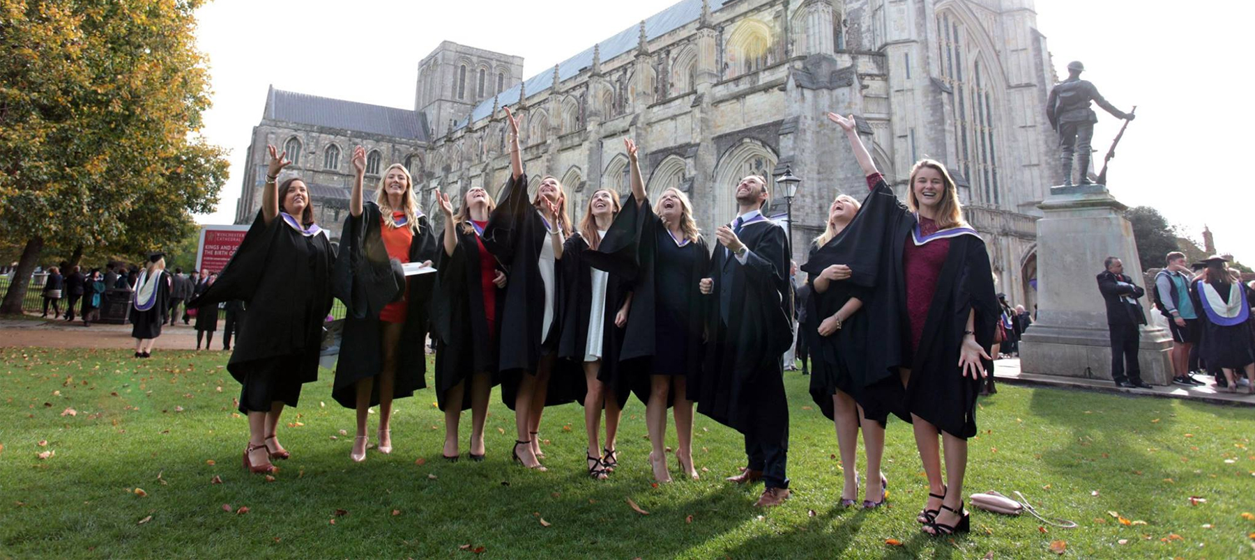 Graduation at the Winchester Cathedral